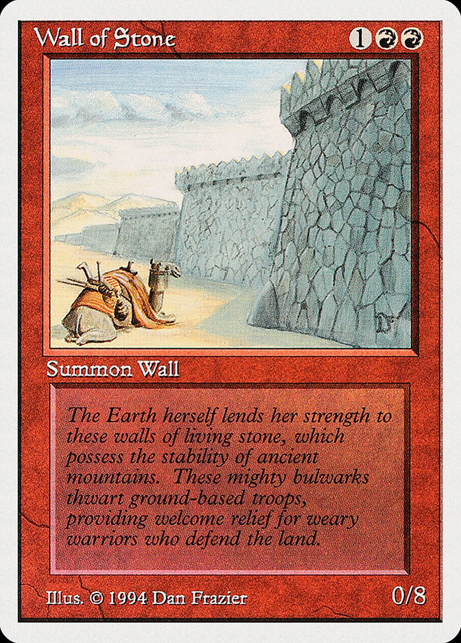 Wall of Stone [Summer Magic / Edgar] - Magic: The Gathering - Card Brawlers | Quebec | Canada |