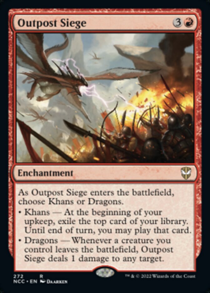 Outpost Siege [Streets of New Capenna Commander] - Magic: The Gathering - Card Brawlers | Quebec | Canada |