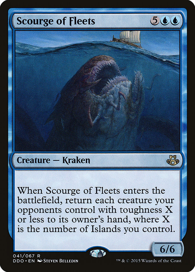 Scourge of Fleets [Duel Decks: Elspeth vs. Kiora] - Magic: The Gathering - Card Brawlers | Quebec | Canada |