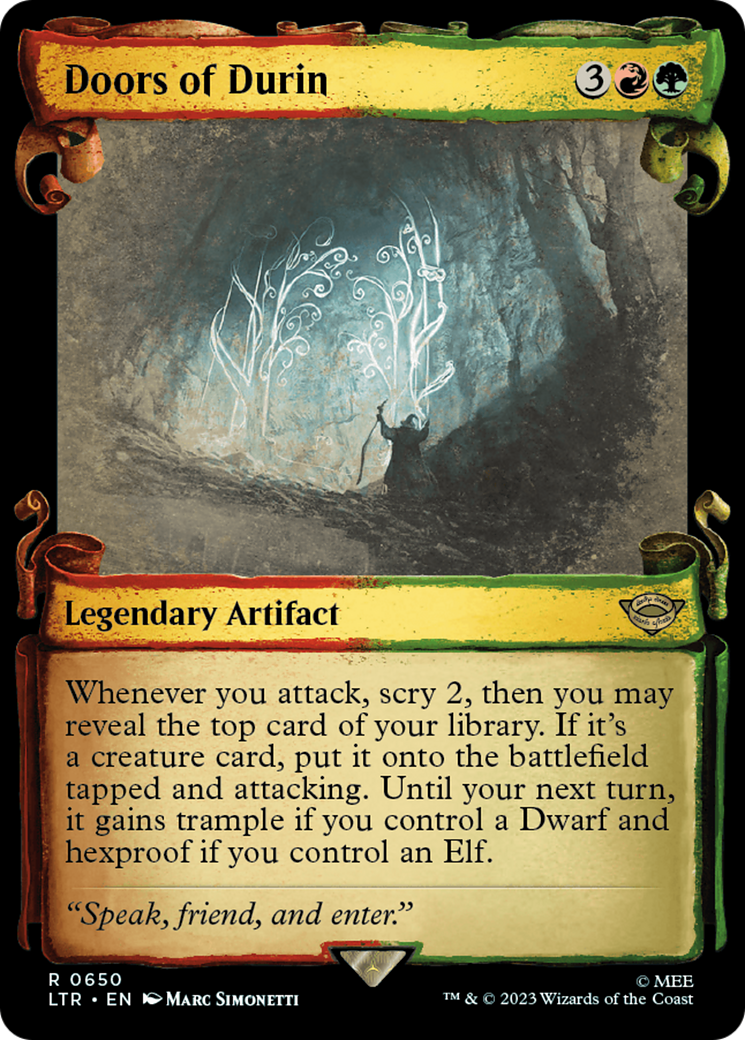 Doors of Durin [The Lord of the Rings: Tales of Middle-Earth Showcase Scrolls] - Magic: The Gathering - Card Brawlers | Quebec | Canada |