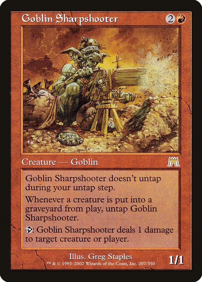 Goblin Sharpshooter [Onslaught] - Magic: The Gathering - Card Brawlers | Quebec | Canada |