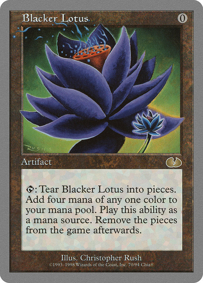 Blacker Lotus [Unglued] - Magic: The Gathering - Card Brawlers | Quebec | Canada |