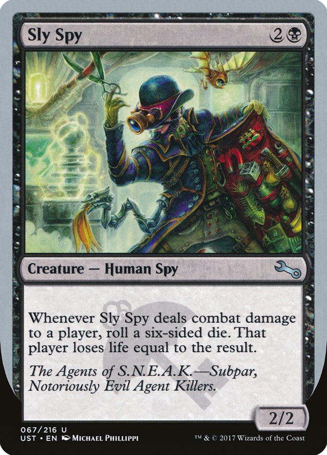 Sly Spy ("Subpar, Notoriously Evil Agent Killers") [Unstable] - Magic: The Gathering - Card Brawlers | Quebec | Canada |