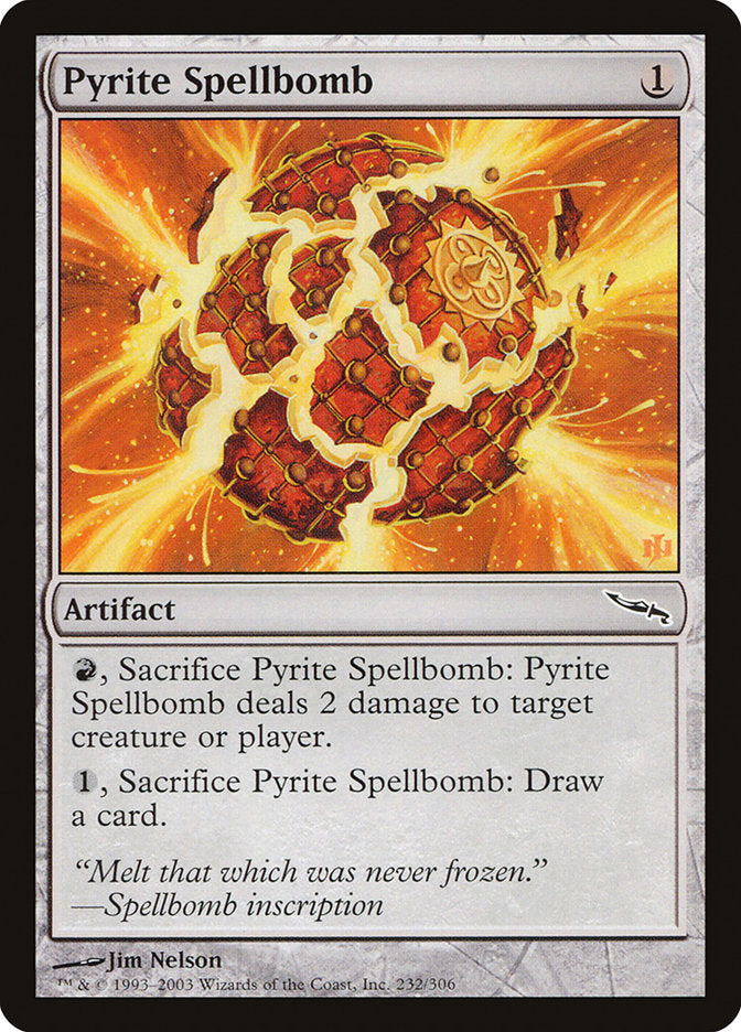 Pyrite Spellbomb [Mirrodin] - Magic: The Gathering - Card Brawlers | Quebec | Canada |