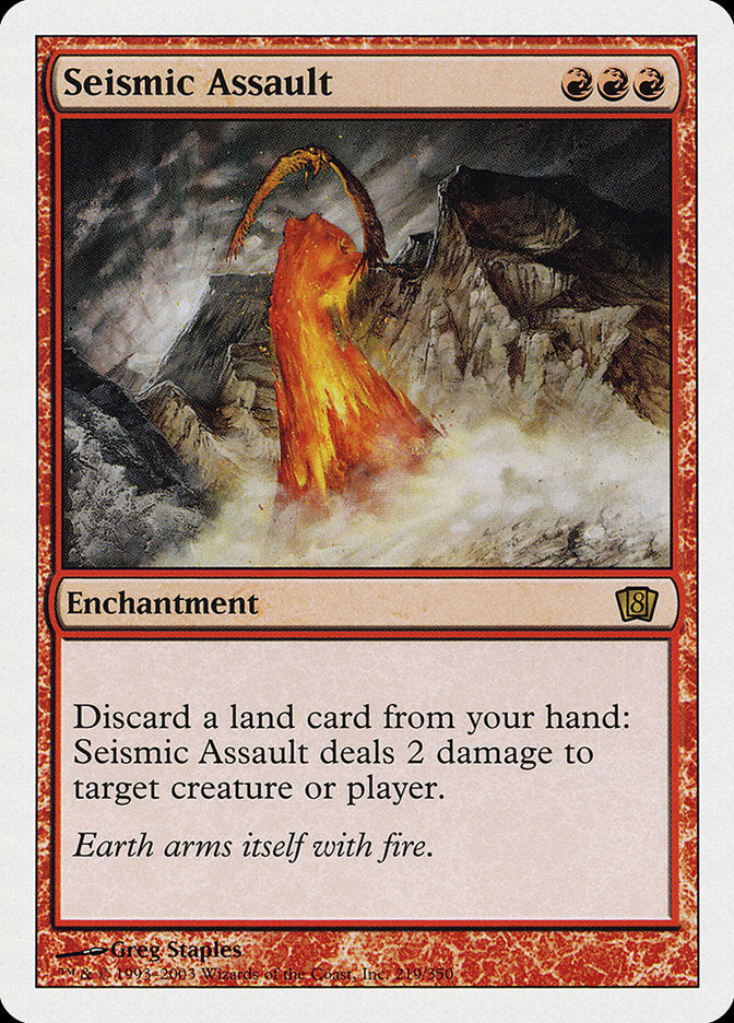 Seismic Assault [Eighth Edition] - Magic: The Gathering - Card Brawlers | Quebec | Canada |
