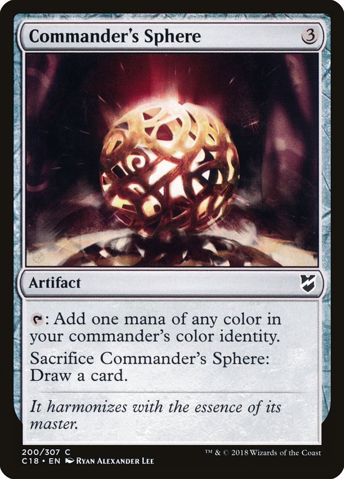 Commander's Sphere [Commander 2018] - Magic: The Gathering - Card Brawlers | Quebec | Canada |