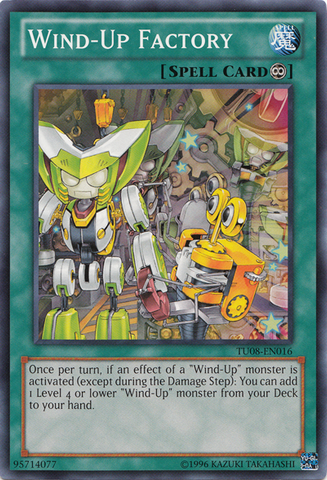 Wind-Up Factory [TU08-EN016] Common - Yu-Gi-Oh! - Card Brawlers | Quebec | Canada |