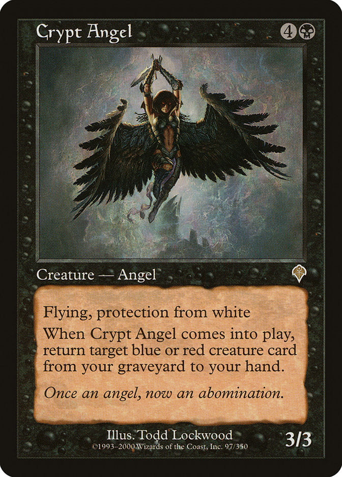 Crypt Angel [Invasion] - Magic: The Gathering - Card Brawlers | Quebec | Canada |