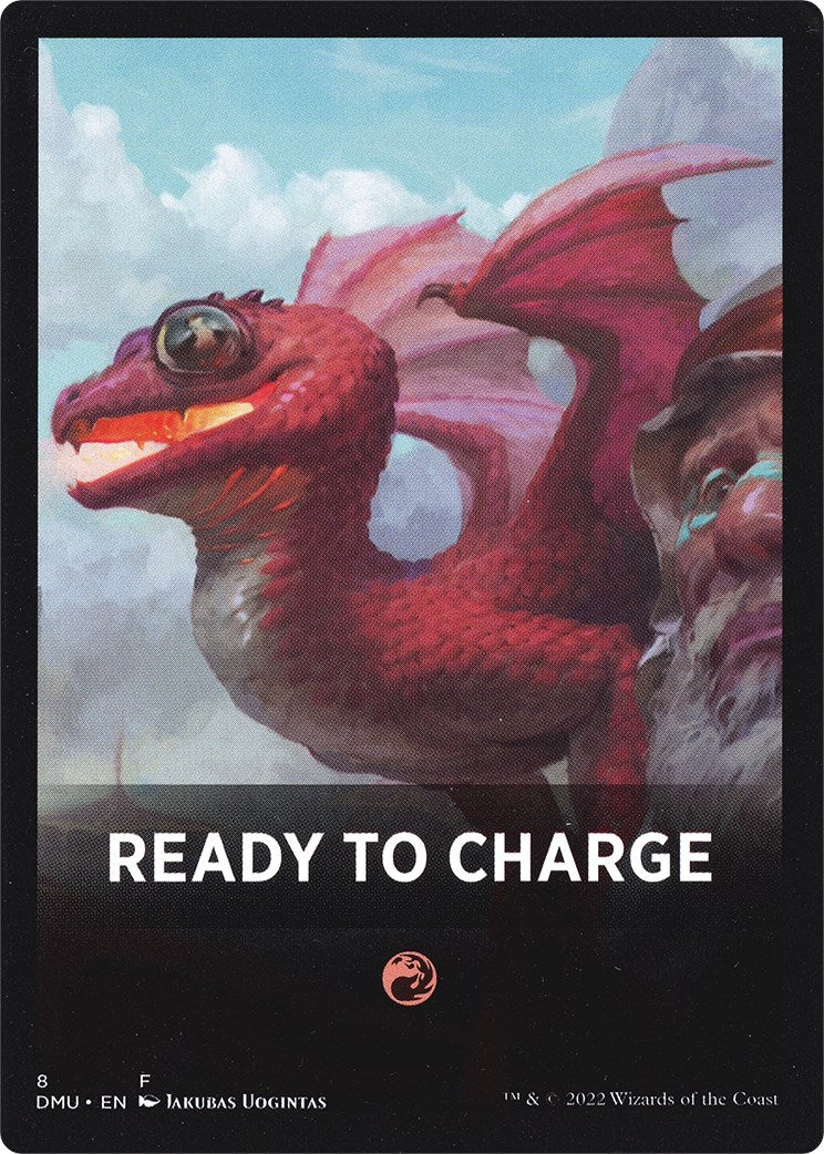 Ready to Charge Theme Card [Dominaria United Tokens] - Magic: The Gathering - Card Brawlers | Quebec | Canada |
