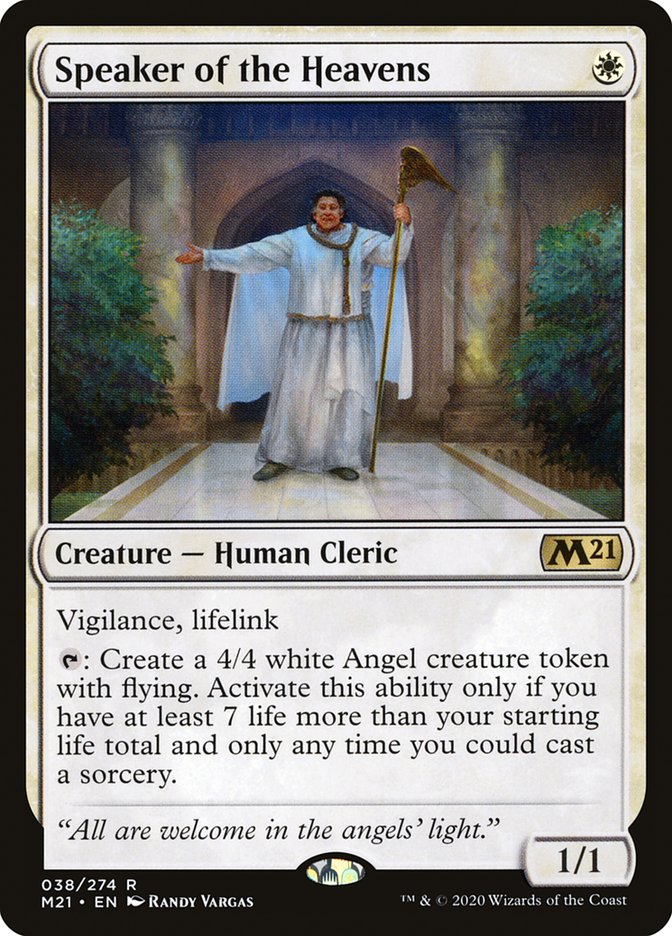 Speaker of the Heavens [Core Set 2021] - Magic: The Gathering - Card Brawlers | Quebec | Canada |