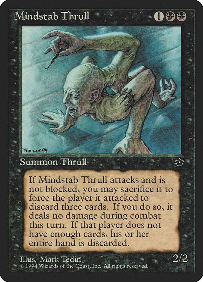 Mindstab Thrull (Mark Tedin) [Fallen Empires] - Magic: The Gathering - Card Brawlers | Quebec | Canada |