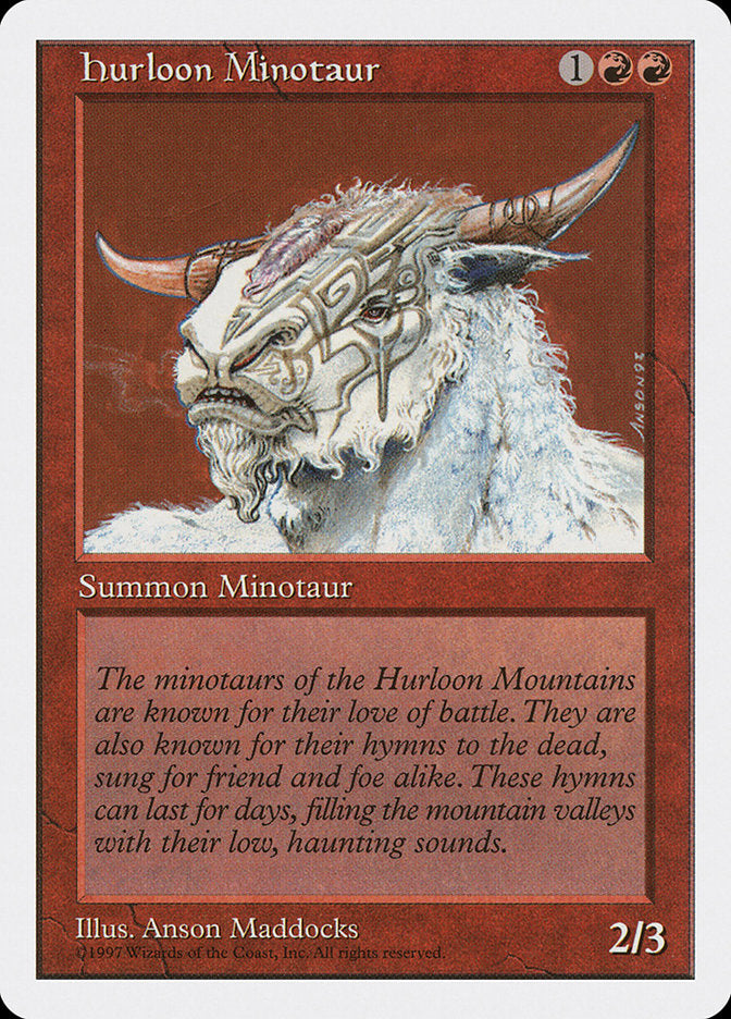Hurloon Minotaur [Fifth Edition] - Magic: The Gathering - Card Brawlers | Quebec | Canada |