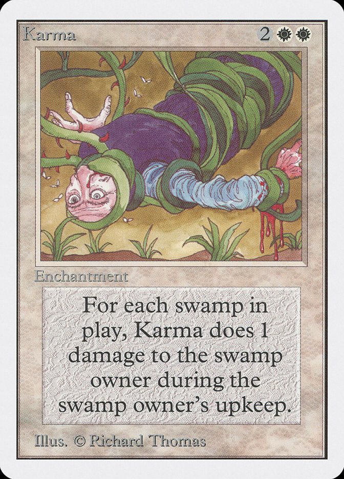 Karma [Unlimited Edition] - Magic: The Gathering - Card Brawlers | Quebec | Canada |