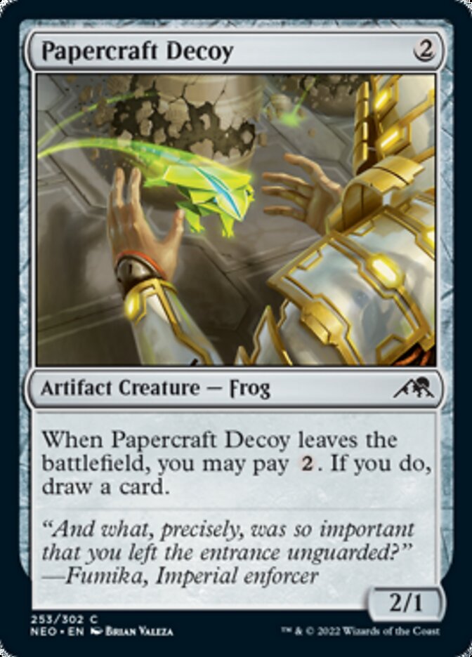 Papercraft Decoy [Kamigawa: Neon Dynasty] - Magic: The Gathering - Card Brawlers | Quebec | Canada |