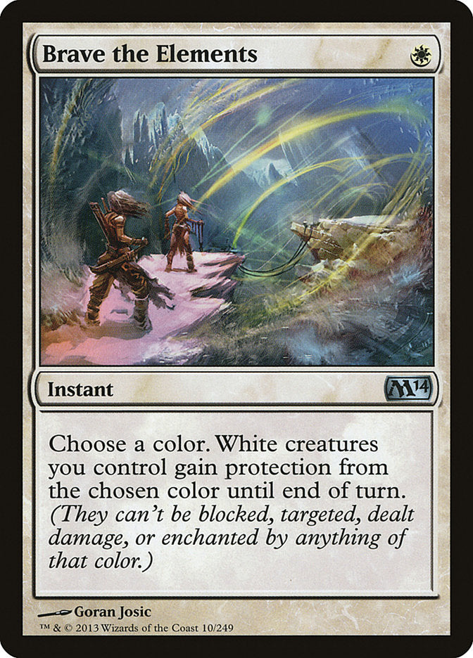 Brave the Elements [Magic 2014] - Magic: The Gathering - Card Brawlers | Quebec | Canada |