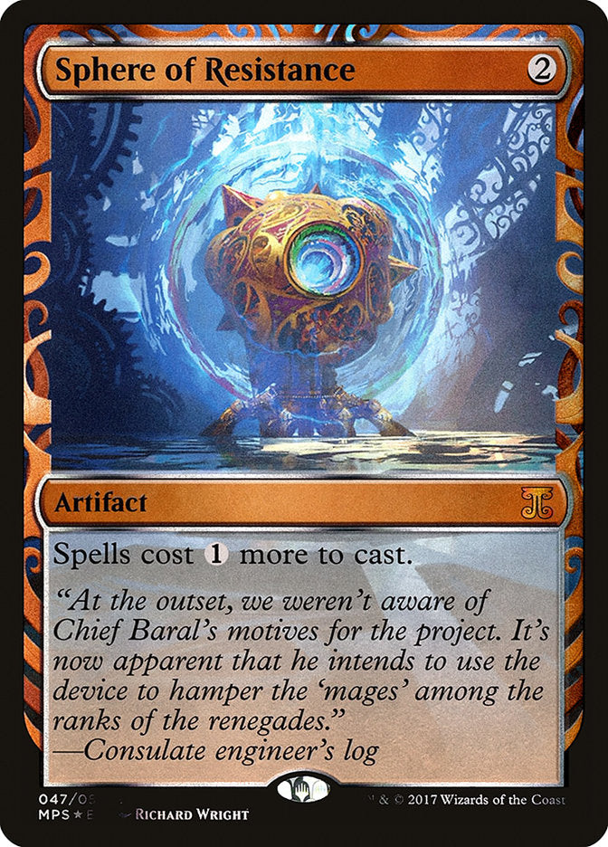Sphere of Resistance [Kaladesh Inventions] - Magic: The Gathering - Card Brawlers | Quebec | Canada |