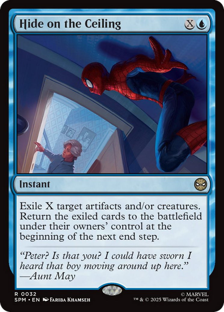 Hide on the Ceiling [Marvel's Spider-Man] - Magic: The Gathering - Card Brawlers | Quebec | Canada |
