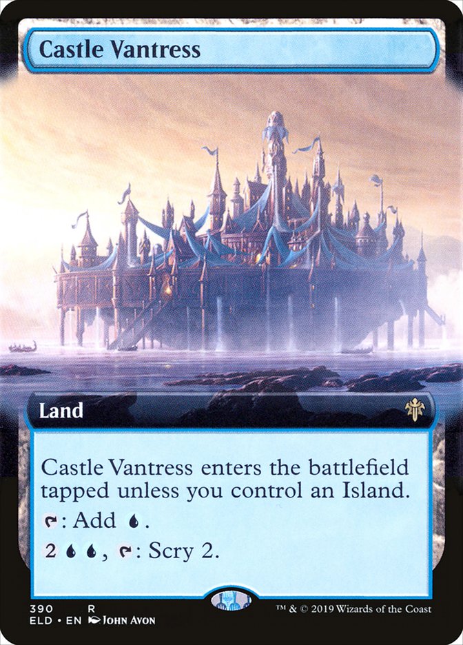 Castle Vantress (Extended Art) [Throne of Eldraine] - Magic: The Gathering - Card Brawlers | Quebec | Canada |
