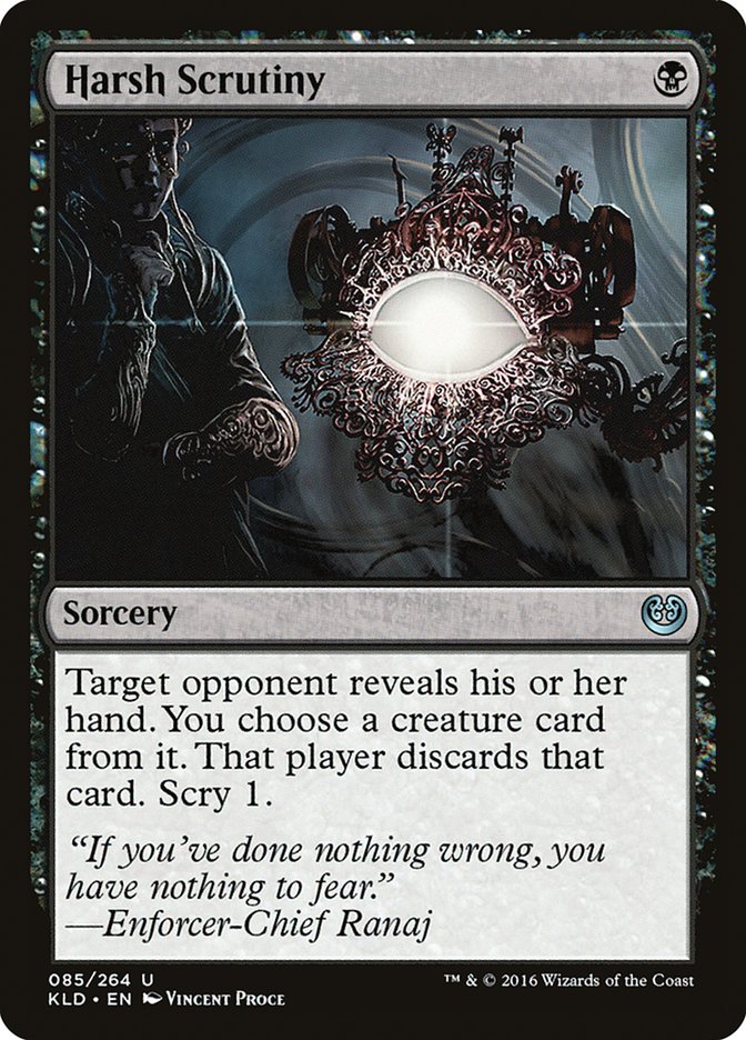 Harsh Scrutiny [Kaladesh] - Magic: The Gathering - Card Brawlers | Quebec | Canada |