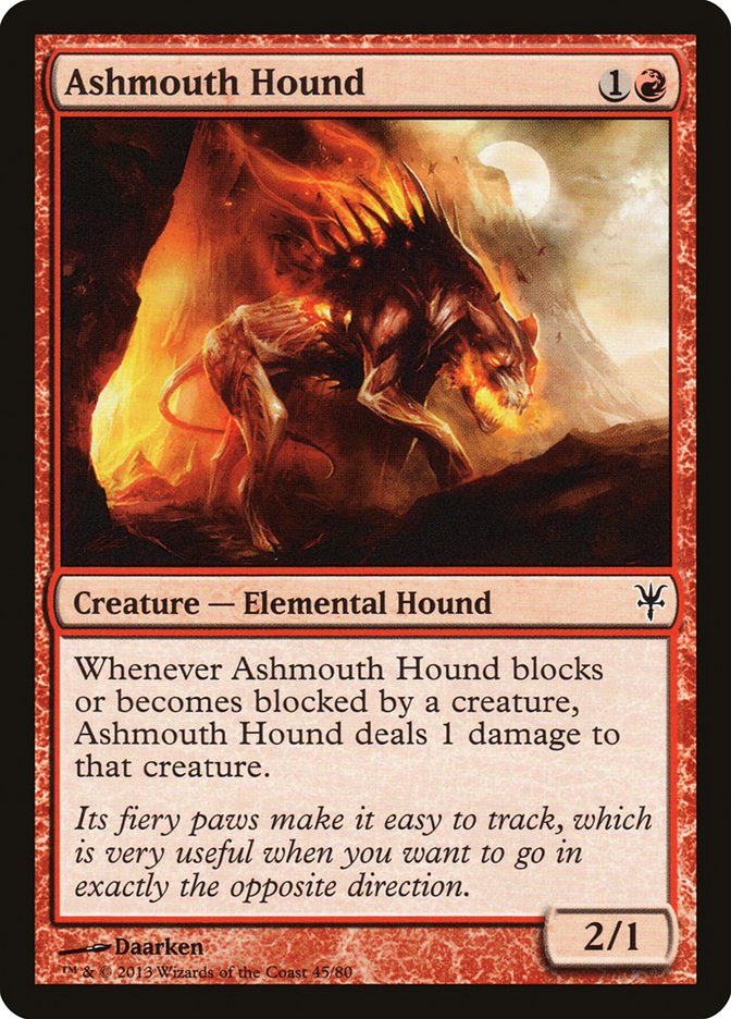 Ashmouth Hound [Duel Decks: Sorin vs. Tibalt] - Magic: The Gathering - Card Brawlers | Quebec | Canada |