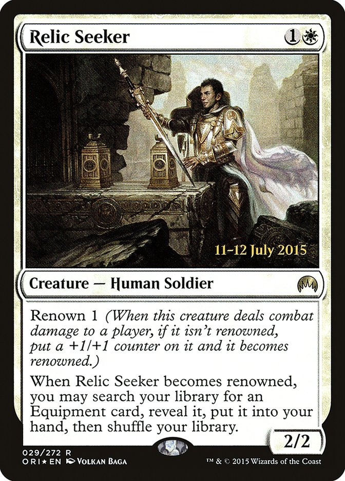 Relic Seeker [Magic Origins Prerelease Promos] - Magic: The Gathering - Card Brawlers | Quebec | Canada |