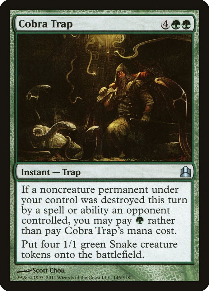 Cobra Trap [Commander 2011] - Magic: The Gathering - Card Brawlers | Quebec | Canada |