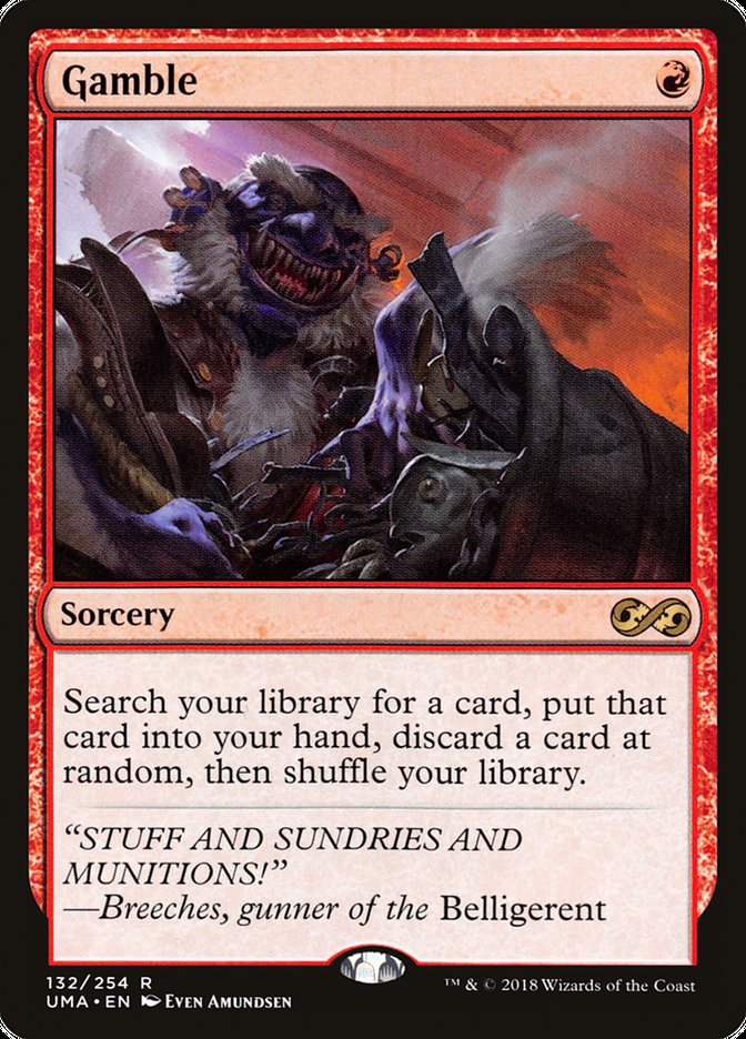 Gamble [Ultimate Masters] - Magic: The Gathering - Card Brawlers | Quebec | Canada |