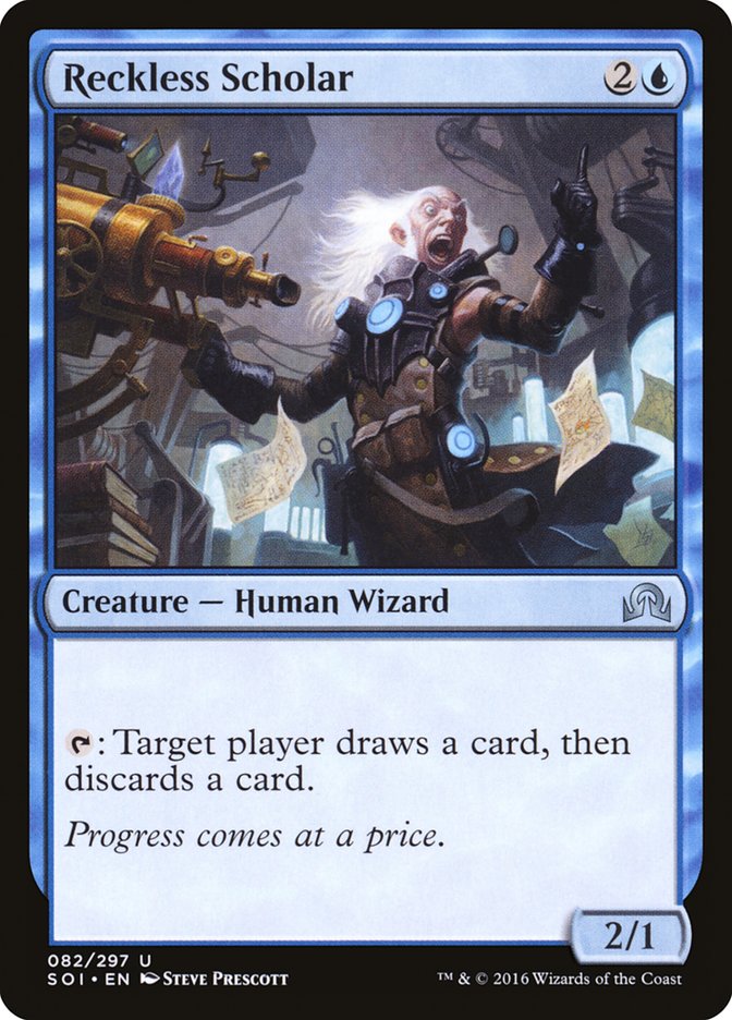 Reckless Scholar [Shadows over Innistrad] - Magic: The Gathering - Card Brawlers | Quebec | Canada |
