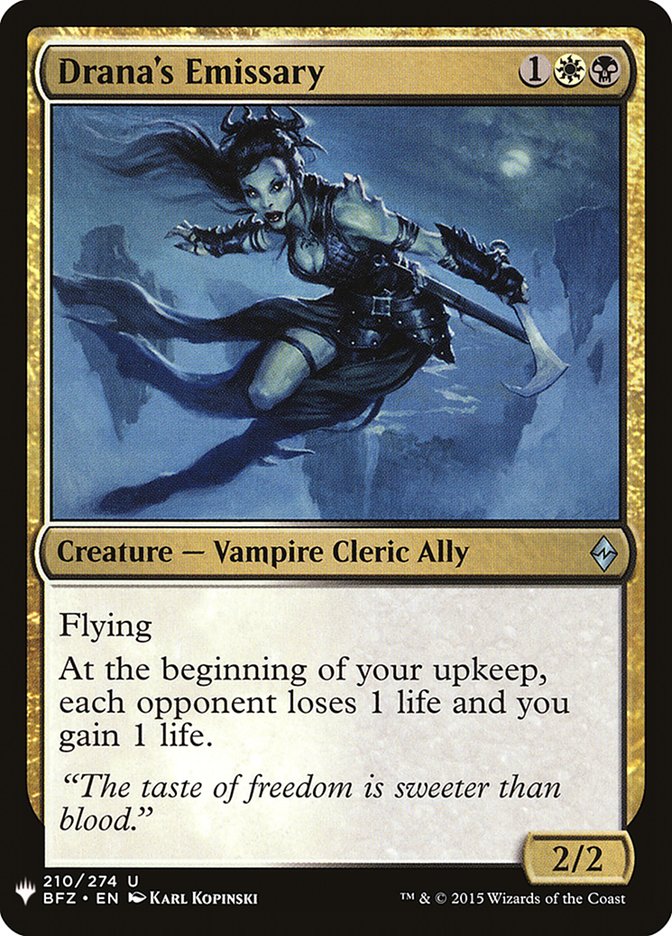 Drana's Emissary [Mystery Booster] - Magic: The Gathering - Card Brawlers | Quebec | Canada |