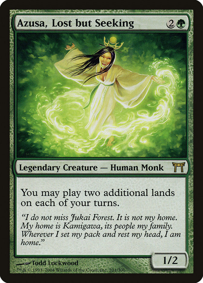 Azusa, Lost but Seeking [Champions of Kamigawa] - Magic: The Gathering - Card Brawlers | Quebec | Canada |