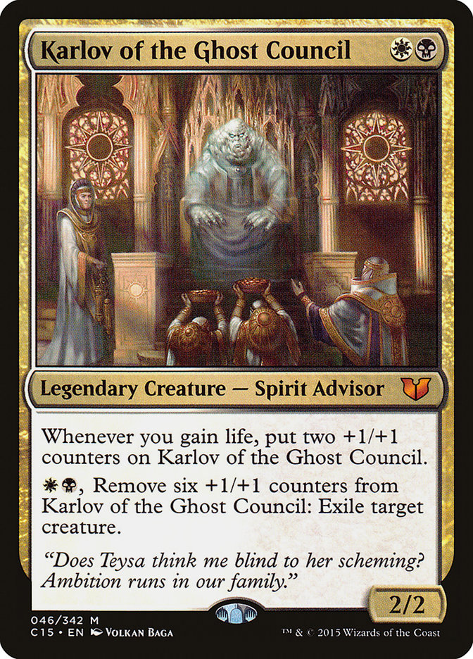 Karlov of the Ghost Council [Commander 2015] - Magic: The Gathering - Card Brawlers | Quebec | Canada |