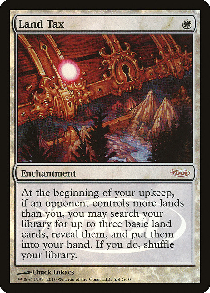 Land Tax [Judge Gift Cards 2010] - Magic: The Gathering - Card Brawlers | Quebec | Canada |