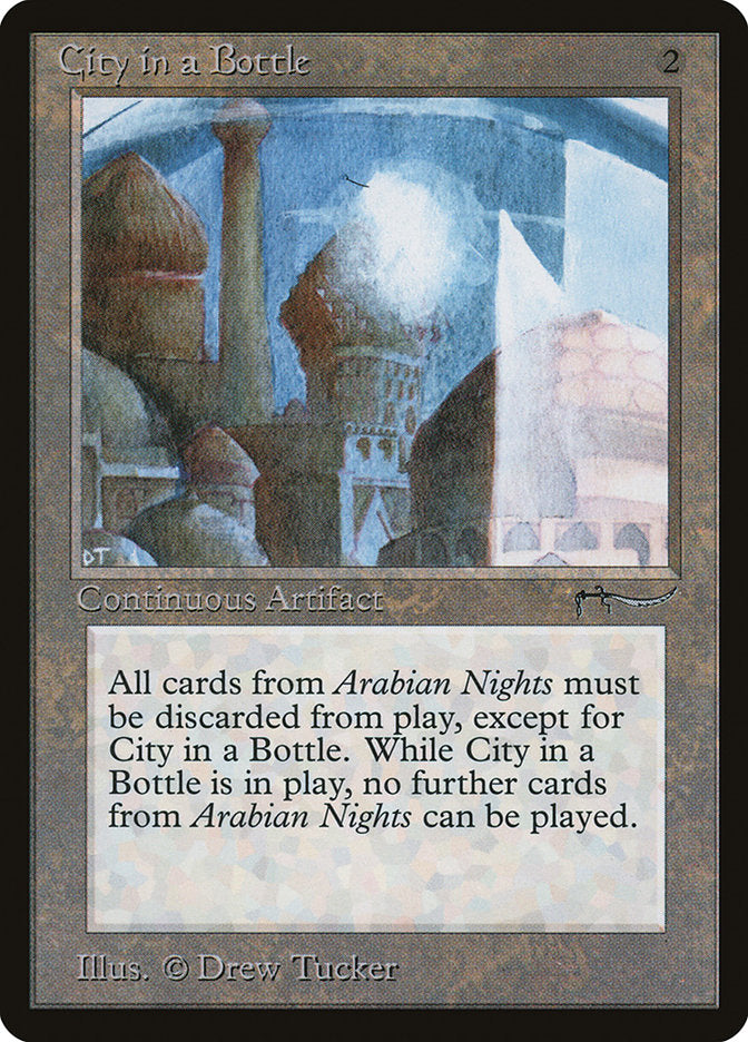 City in a Bottle [Arabian Nights] - Magic: The Gathering - Card Brawlers | Quebec | Canada |