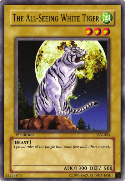 The All-Seeing White Tiger [PSV-093] Common - Yu-Gi-Oh! - Card Brawlers | Quebec | Canada |