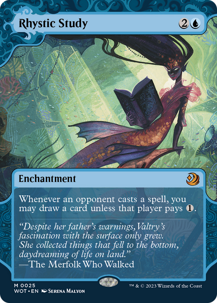 Rhystic Study [Wilds of Eldraine: Enchanting Tales] - Magic: The Gathering - Card Brawlers | Quebec | Canada |