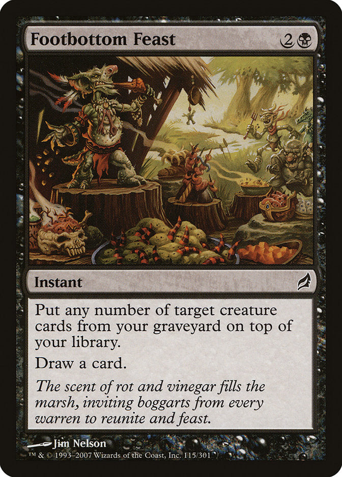 Footbottom Feast [Lorwyn] - Magic: The Gathering - Card Brawlers | Quebec | Canada |