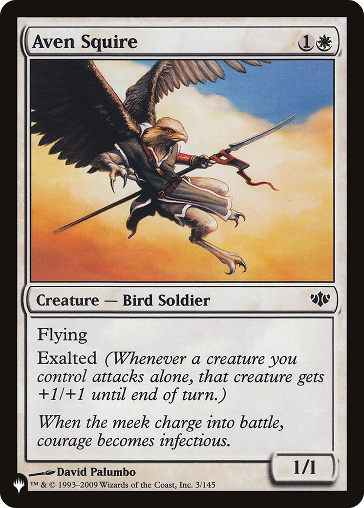 Aven Squire [The List] - Magic: The Gathering - Card Brawlers | Quebec | Canada |