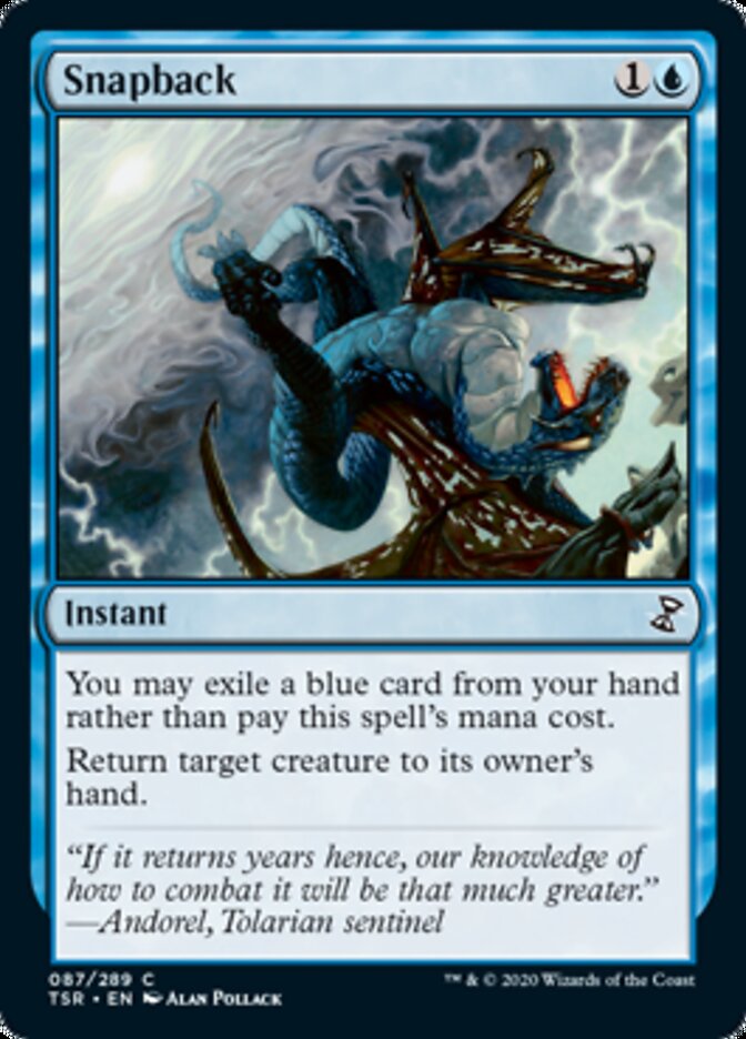 Snapback [Time Spiral Remastered] - Magic: The Gathering - Card Brawlers | Quebec | Canada |