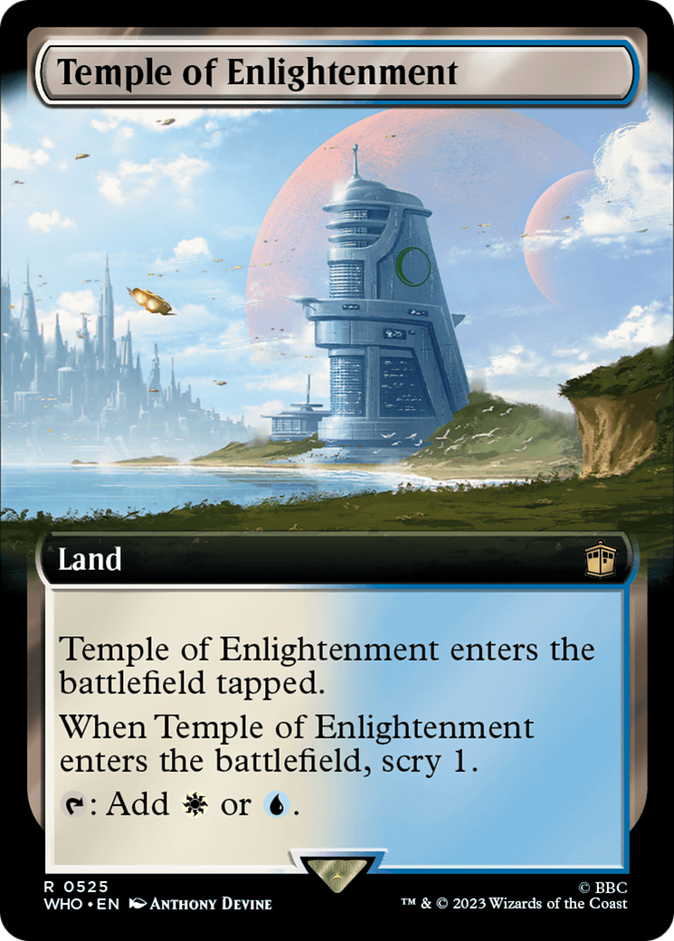 Temple of Enlightenment (Extended Art) [Doctor Who] - Magic: The Gathering - Card Brawlers | Quebec | Canada |