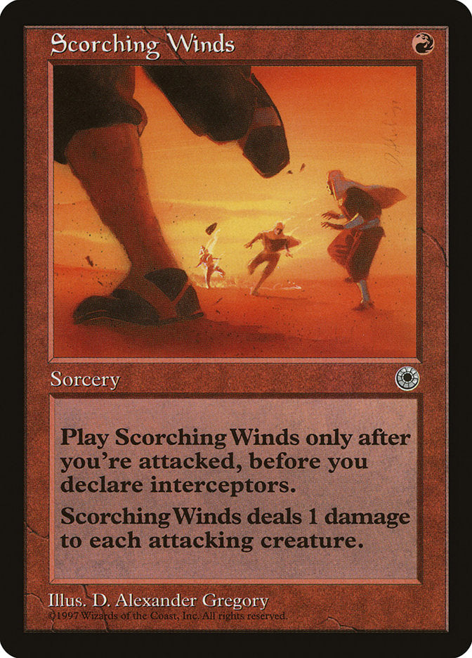 Scorching Winds [Portal] - Magic: The Gathering - Card Brawlers | Quebec | Canada |