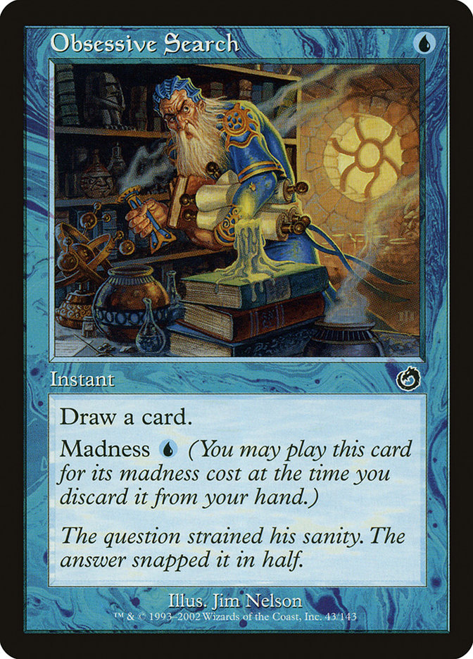 Obsessive Search [Torment] - Magic: The Gathering - Card Brawlers | Quebec | Canada |