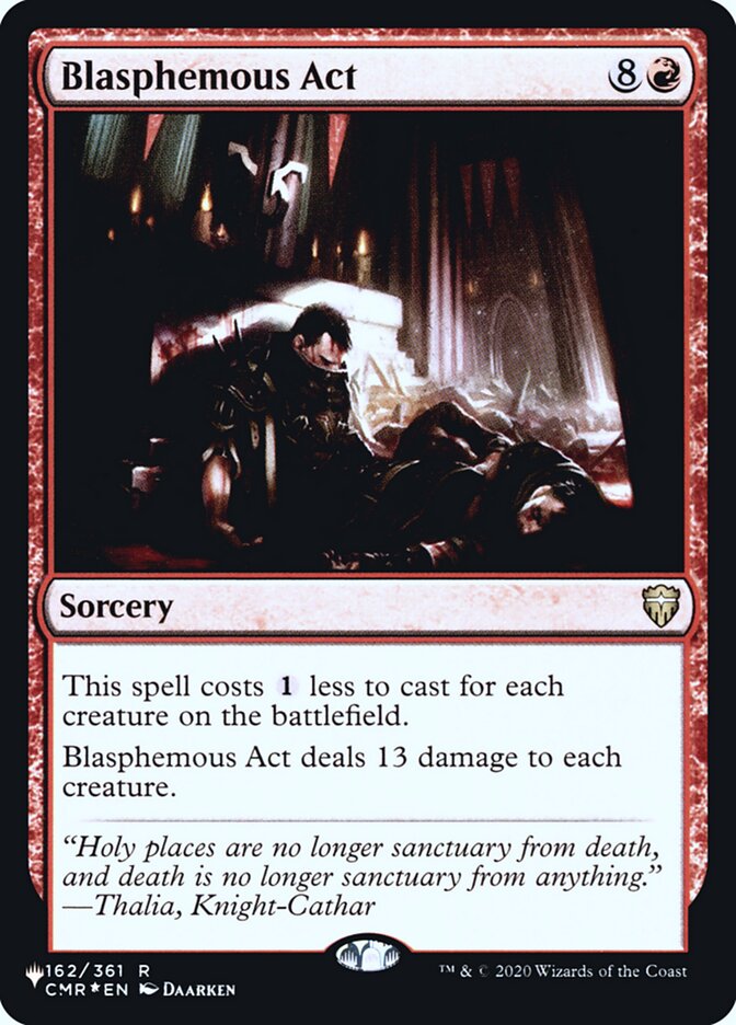 Blasphemous Act [Secret Lair: Heads I Win, Tails You Lose] - Magic: The Gathering - Card Brawlers | Quebec | Canada |