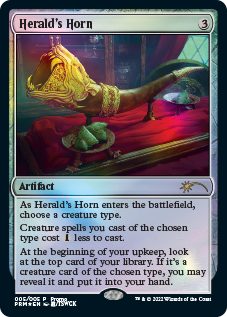 Herald's Horn [Year of the Tiger 2022] - Magic: The Gathering - Card Brawlers | Quebec | Canada |