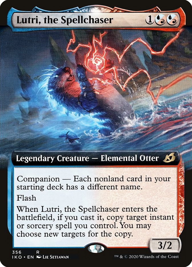 Lutri, the Spellchaser (Extended Art) [Ikoria: Lair of Behemoths] - Magic: The Gathering - Card Brawlers | Quebec | Canada |