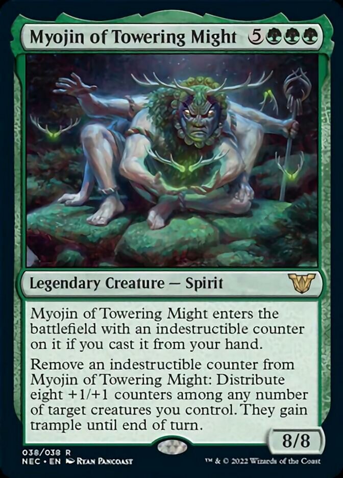 Myojin of Towering Might [Kamigawa: Neon Dynasty Commander] - Magic: The Gathering - Card Brawlers | Quebec | Canada |