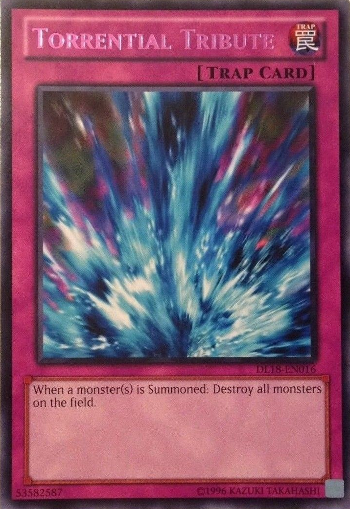 Torrential Tribute (Purple) [DL18-EN016] Rare - Yu-Gi-Oh! - Card Brawlers | Quebec | Canada |