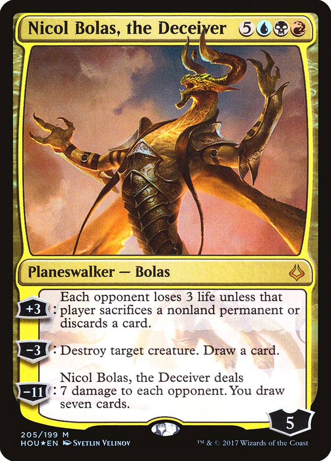 Nicol Bolas, the Deceiver [Hour of Devastation] - Magic: The Gathering - Card Brawlers | Quebec | Canada |