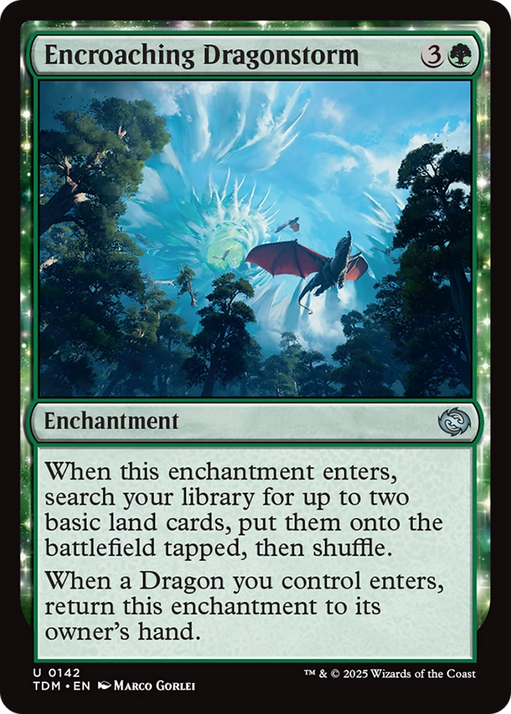 Encroaching Dragonstorm [Tarkir: Dragonstorm] - Magic: The Gathering - Card Brawlers | Quebec | Canada |