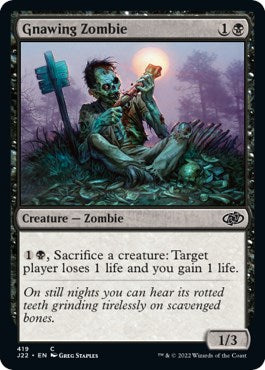 Gnawing Zombie [Jumpstart 2022] - Magic: The Gathering - Card Brawlers | Quebec | Canada |