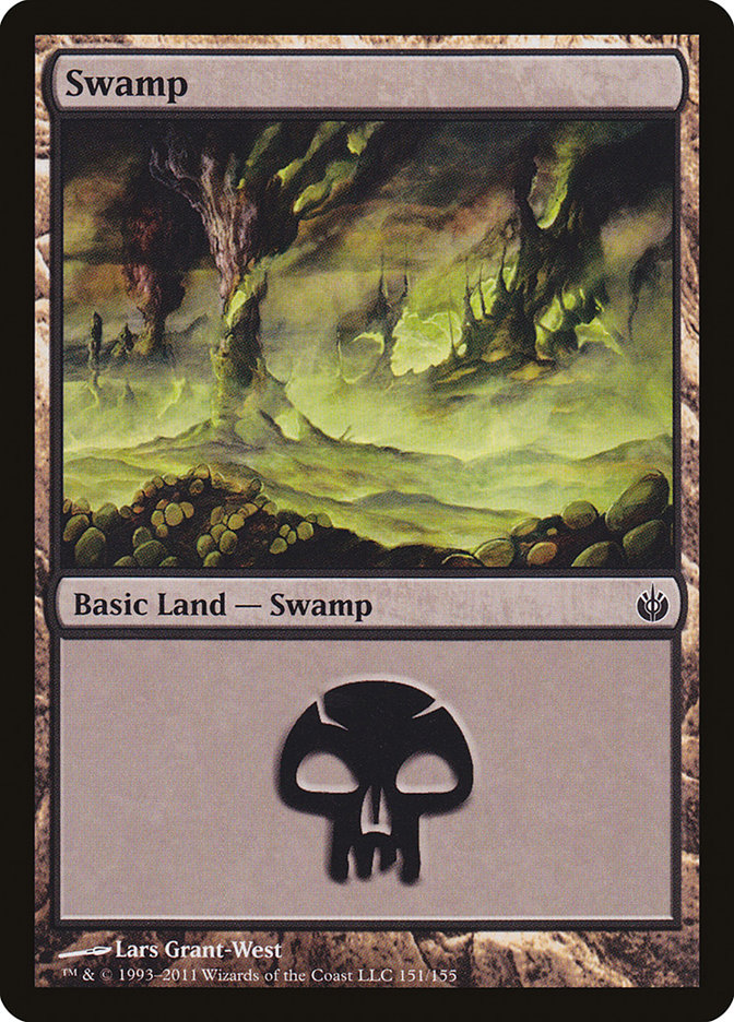 Swamp (151) [Mirrodin Besieged] - Magic: The Gathering - Card Brawlers | Quebec | Canada |